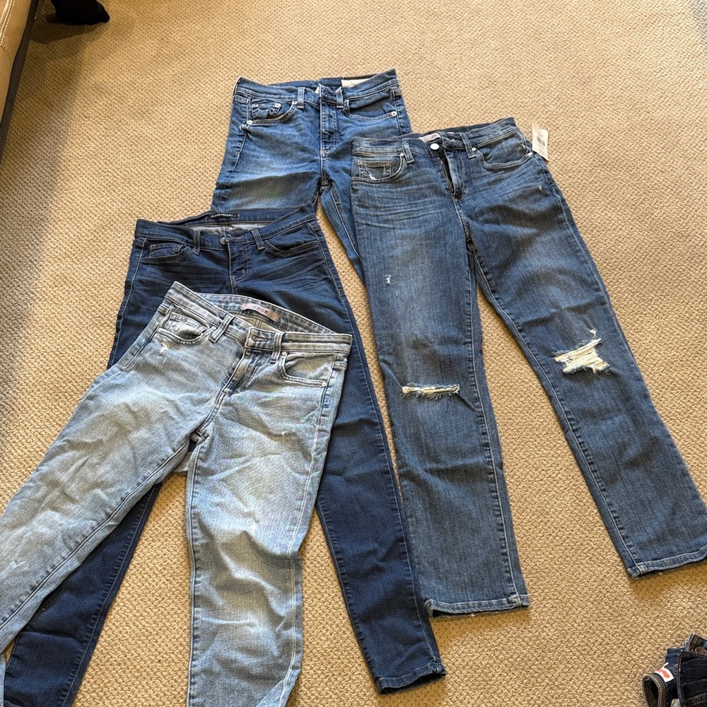 Stylish Blue Denim Jeans Collection